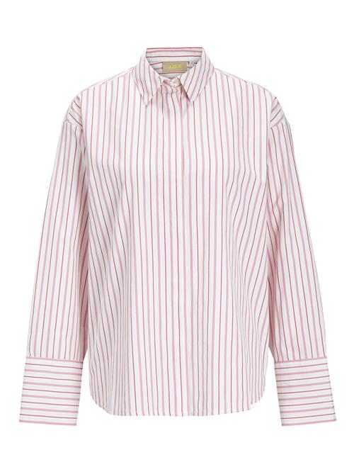 JJXX Bluse 'JXCaro'  lys pink / mørk pink / hvid