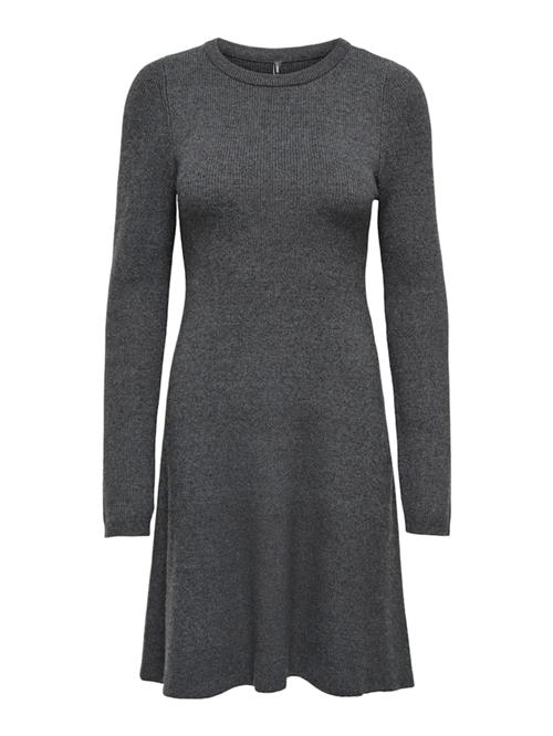 ONLY Strikkjole  mørkegrå