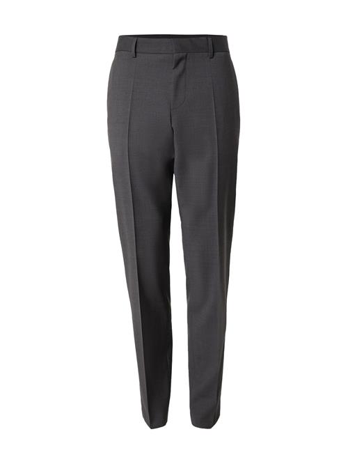 BOSS Bukser med fals 'Genius'  mørkegrå