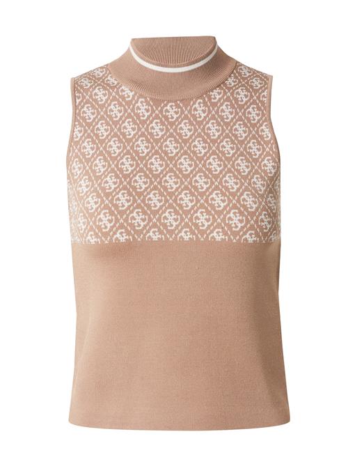 GUESS Sticktop 'LISE'  mørkebeige / hvid