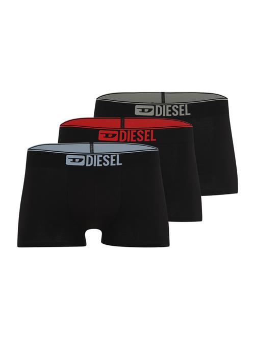 DIESEL Boksershorts 'Damien'  dueblå / grå / rød / sort