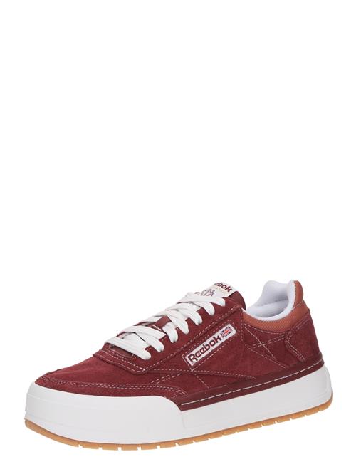 Reebok Sneaker low 'Club C Megacourt'  merlot / hvid