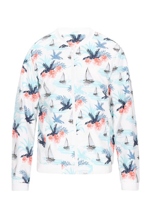 COSIMON Overgangsjakke  marin / lyseblå / koral / hvid