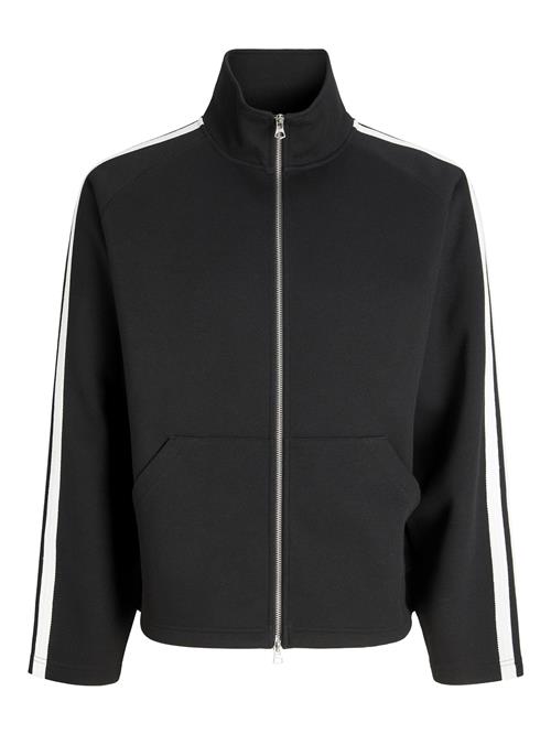 JACK & JONES Sweatjakke  sort / hvid