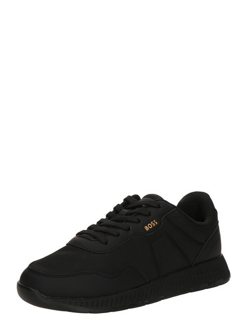 BOSS Sneaker low 'Titanium'  gylden gul / sort