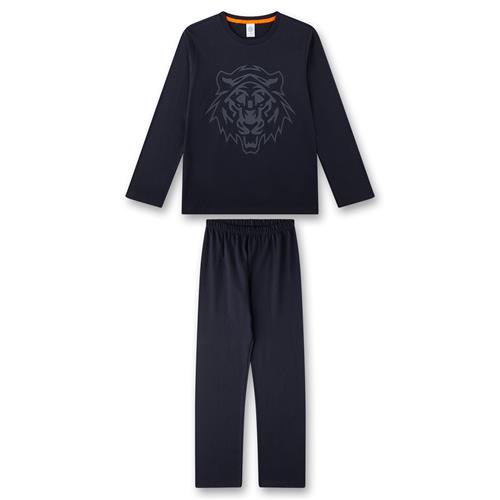 Sanetta Nattøj 'Tiger'  mørkeblå / grå