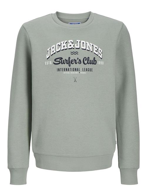 JACK & JONES MINI Sweatshirt  grøn / sort / hvid