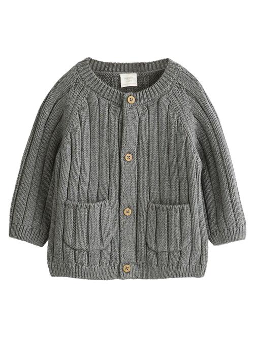 Se Next Cardigan  grå / hvid hos About You