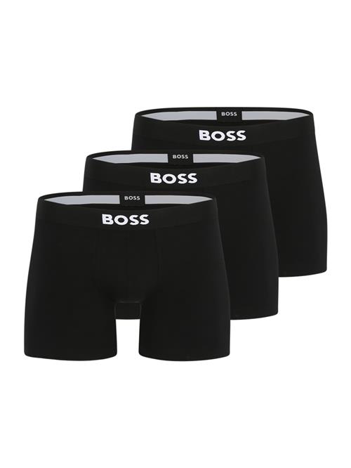 BOSS Boksershorts  sort / hvid