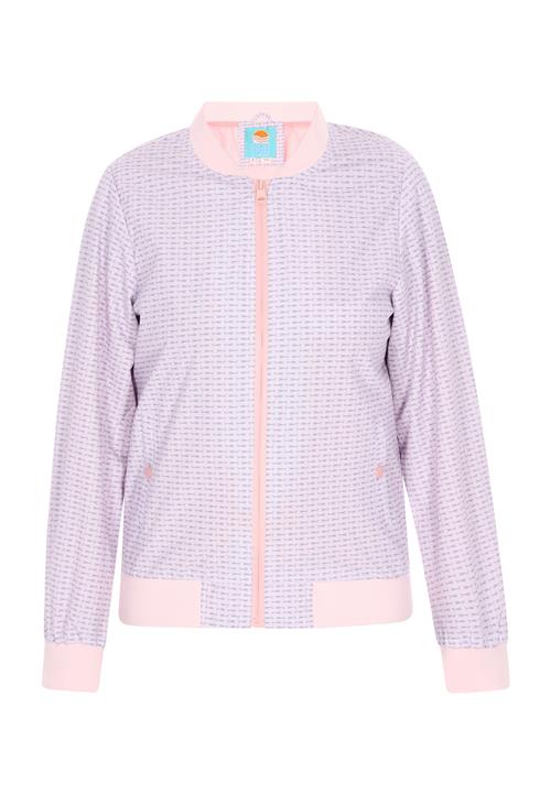 beach budz Overgangsjakke  grå / lilla / fersken