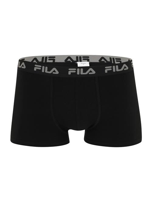 FILA Boksershorts  grå / sort