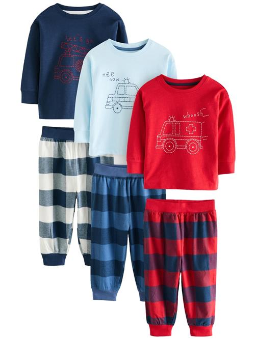 Next Nattøj  navy / lyseblå / rød / hvid