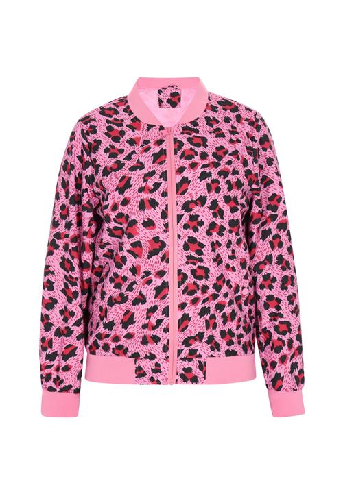 aleva Overgangsjakke  lyserød / hindbær / sort