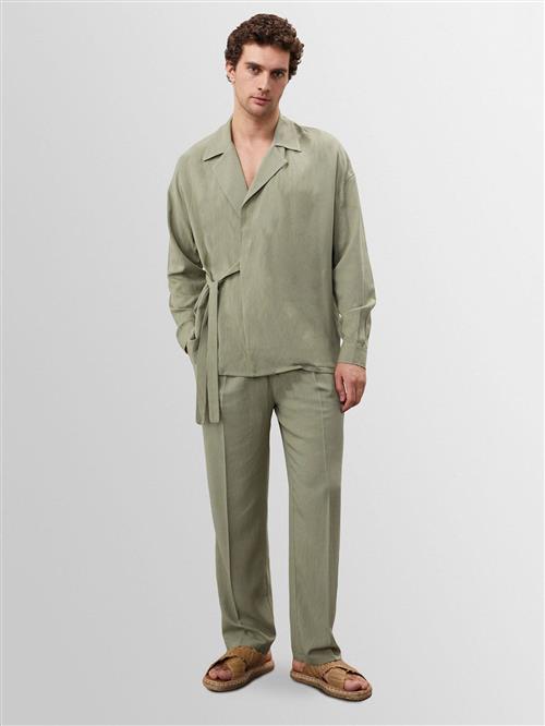 Antioch Bukser med fals  khaki