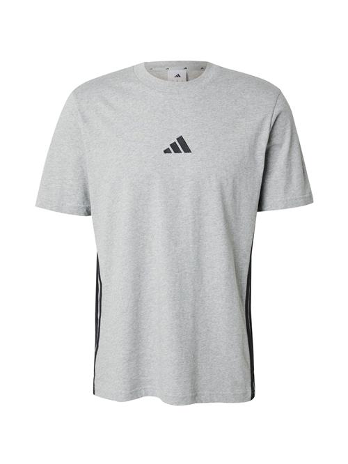 ADIDAS SPORTSWEAR Funktionsskjorte  grå-meleret / hvid