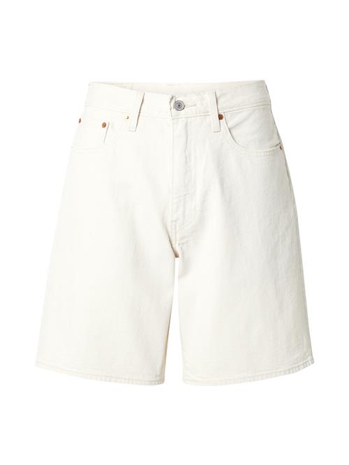 LEVI'S ® Jeans '468™ Loose Shorts Linen + Denim'  hvid