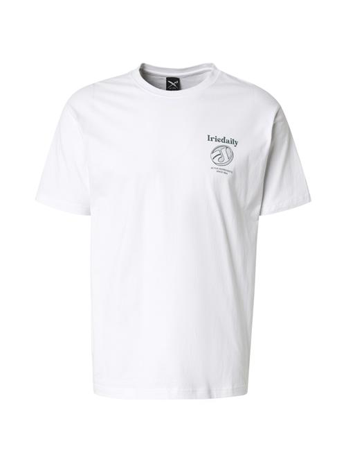 Iriedaily Bluser & t-shirts 'Hangover Club'  mørkegrøn / hvid