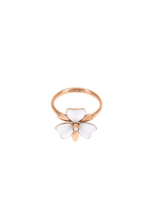 Furla Jewellery Ring  rosa guld / hvid