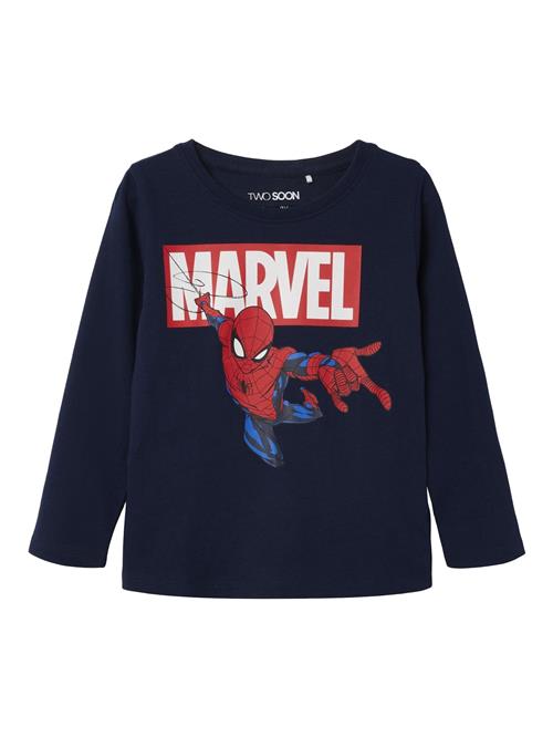TWO SOON Shirts 'Spider-Man'  navy / rød / hvid