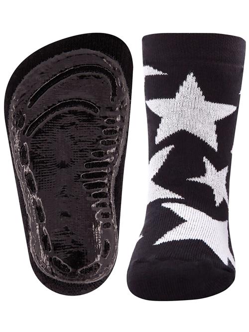 EWERS Sokker 'Sterne'  sort / offwhite