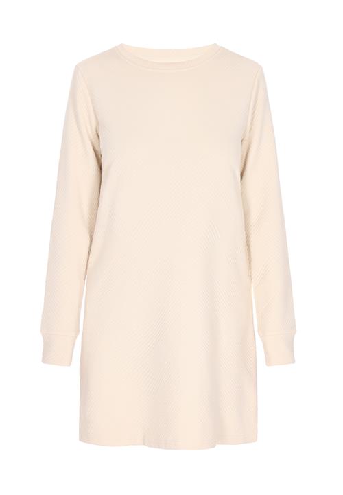 SANIKA Kjole  lysebeige