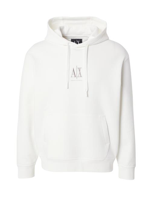 ARMANI EXCHANGE Sweatshirt  brun / offwhite