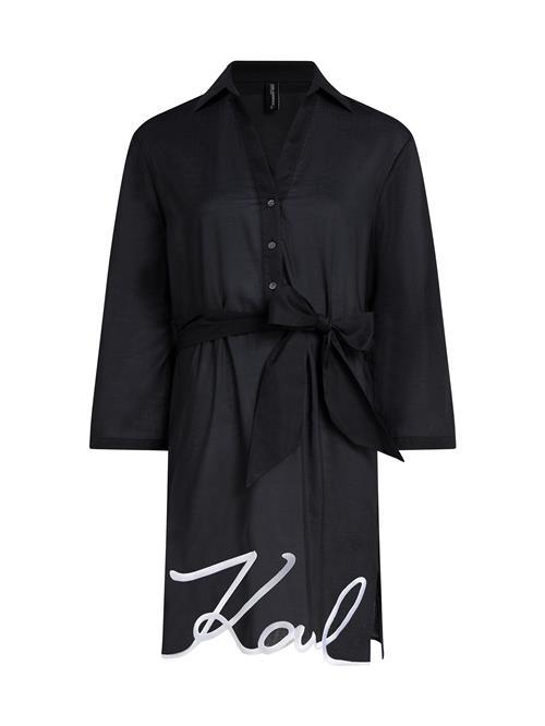 Karl Lagerfeld Kjole  sort / hvid