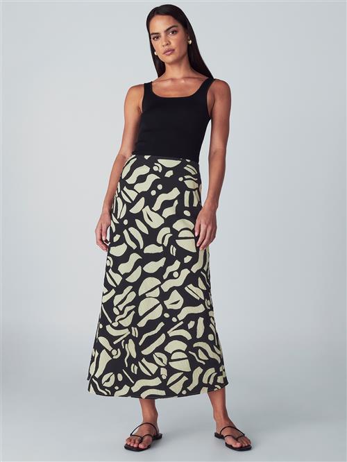 St MRLO Nederdel 'Newport'  lysegrøn / sort