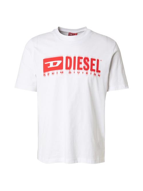 DIESEL Bluser & t-shirts 'T-ADJUST-Q7'  rød / hvid