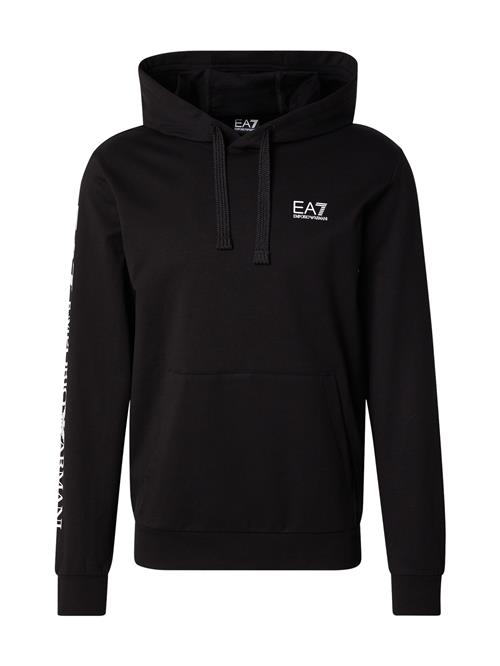EA7 Emporio Armani Sweatshirt  sort / hvid