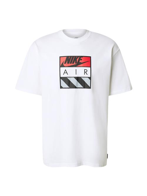 Nike Sportswear Bluser & t-shirts 'AIR'  rød / sort / hvid