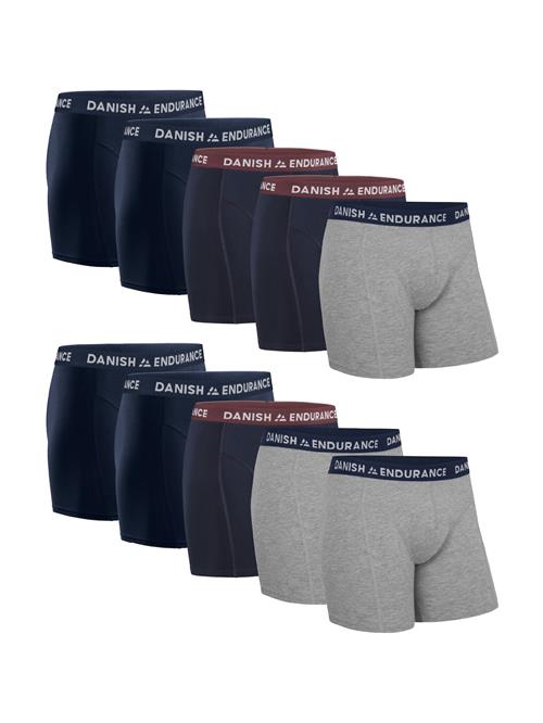 DANISH ENDURANCE Boksershorts  mørkeblå / grå / sort