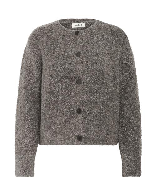 SOAKED IN LUXURY Cardigan 'Babbette '  mørkegrå