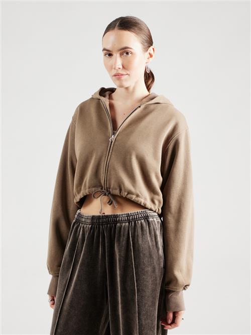 studioselect Sweatjakke 'Shelly'  mørkebeige