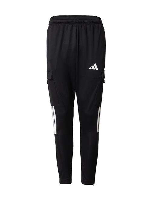 ADIDAS SPORTSWEAR Sportsbukser 'Tiro'  sort / hvid