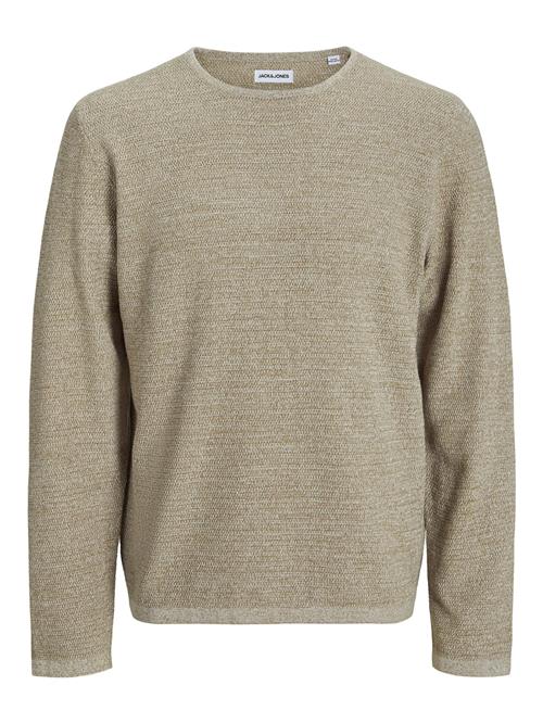 JACK & JONES Pullover 'JJEGeorge'  greige