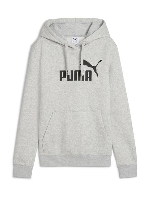 PUMA Sportsweatshirt 'ESS No. 1'  lysegrå / sort