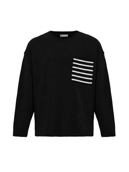 Dandalo Sweatshirt  sort / hvid