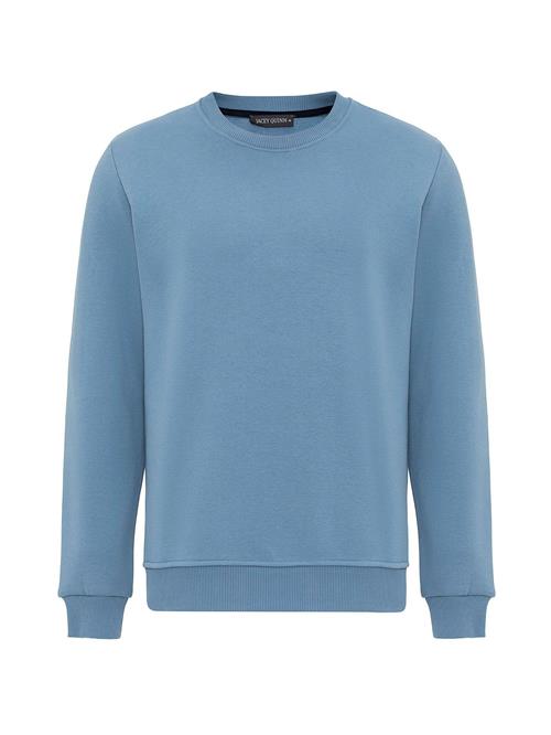 Jacey Quinn Sweatshirt  lyseblå / gul