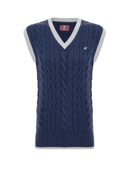 Williot Pullover  mørkeblå / grå-meleret