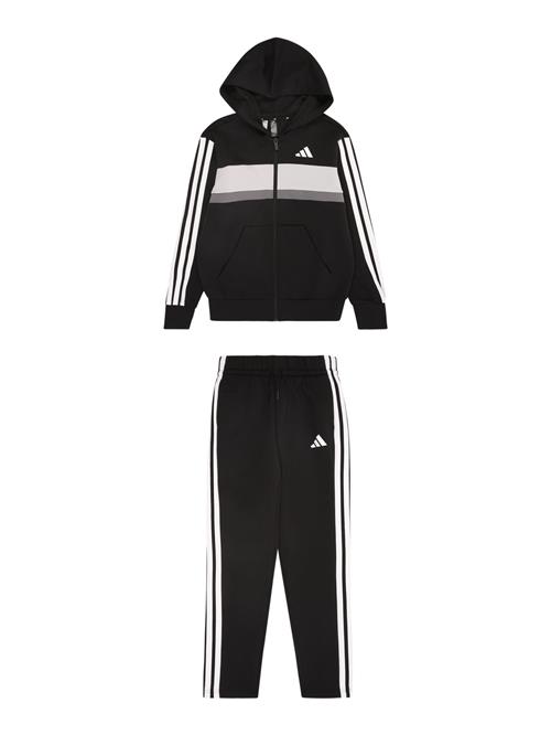 ADIDAS SPORTSWEAR Træningsdragt  grå / lysegrå / sort / hvid