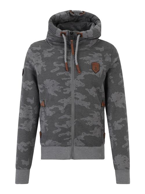 naketano Sweatjakke  lysegrå / mørkegrå