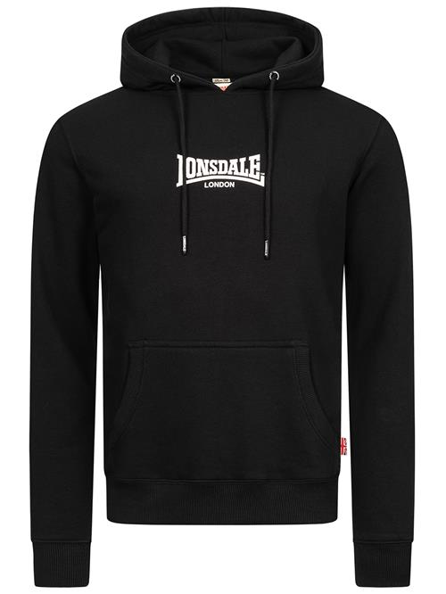 LONSDALE Sweatshirt 'Beetham'  sort / hvid