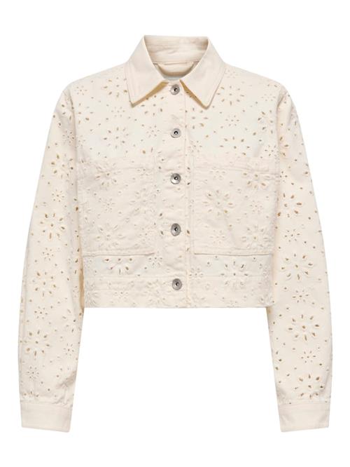 ONLY Overgangsjakke 'ELSA'  white denim