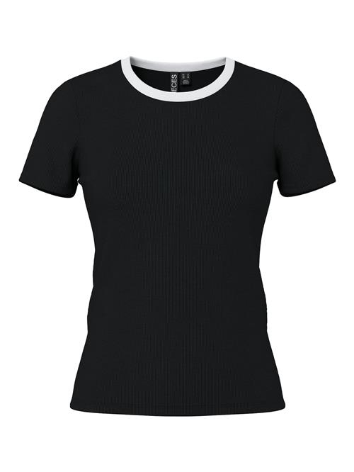 PIECES Shirts 'PCMay'  sort / hvid