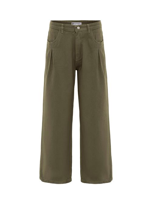 Dandalo Bukser med lægfolder  khaki