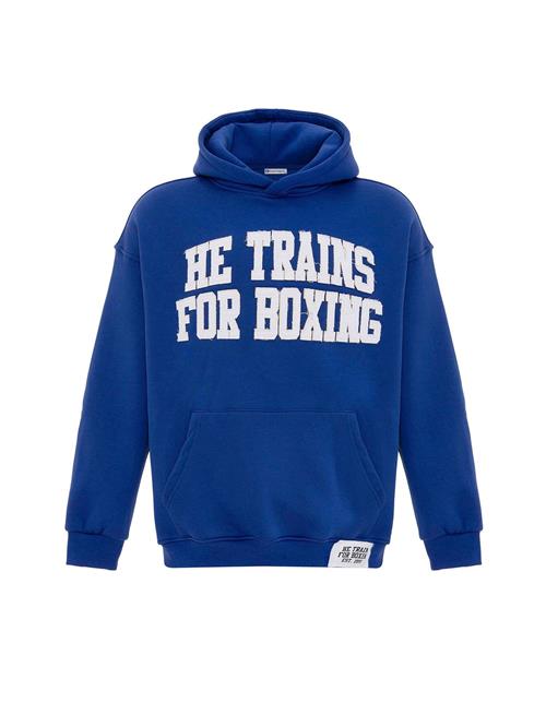 Dandalo Sweatshirt  royalblå / hvid