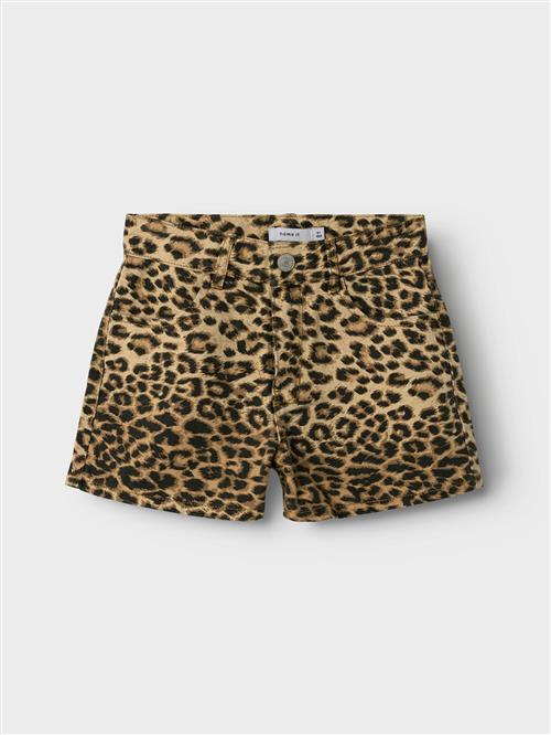 NAME IT Bukser 'NKFRose'  brun / cappuccino / sort