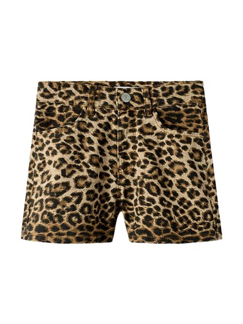 NAME IT Bukser 'NKFRose'  brun / cappuccino / sort