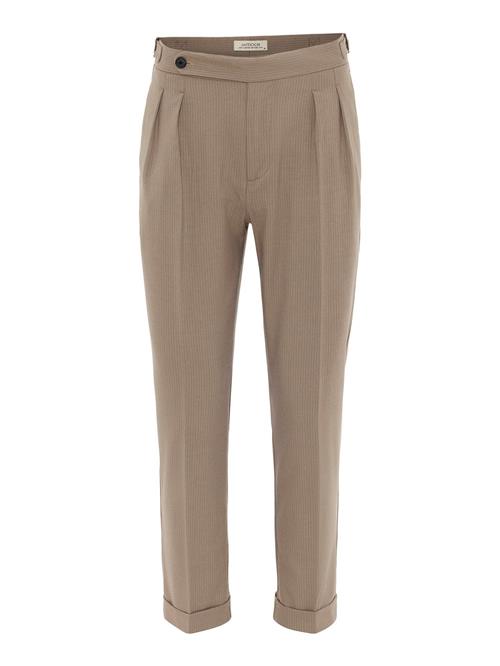 Antioch Bukser med fals  mokka